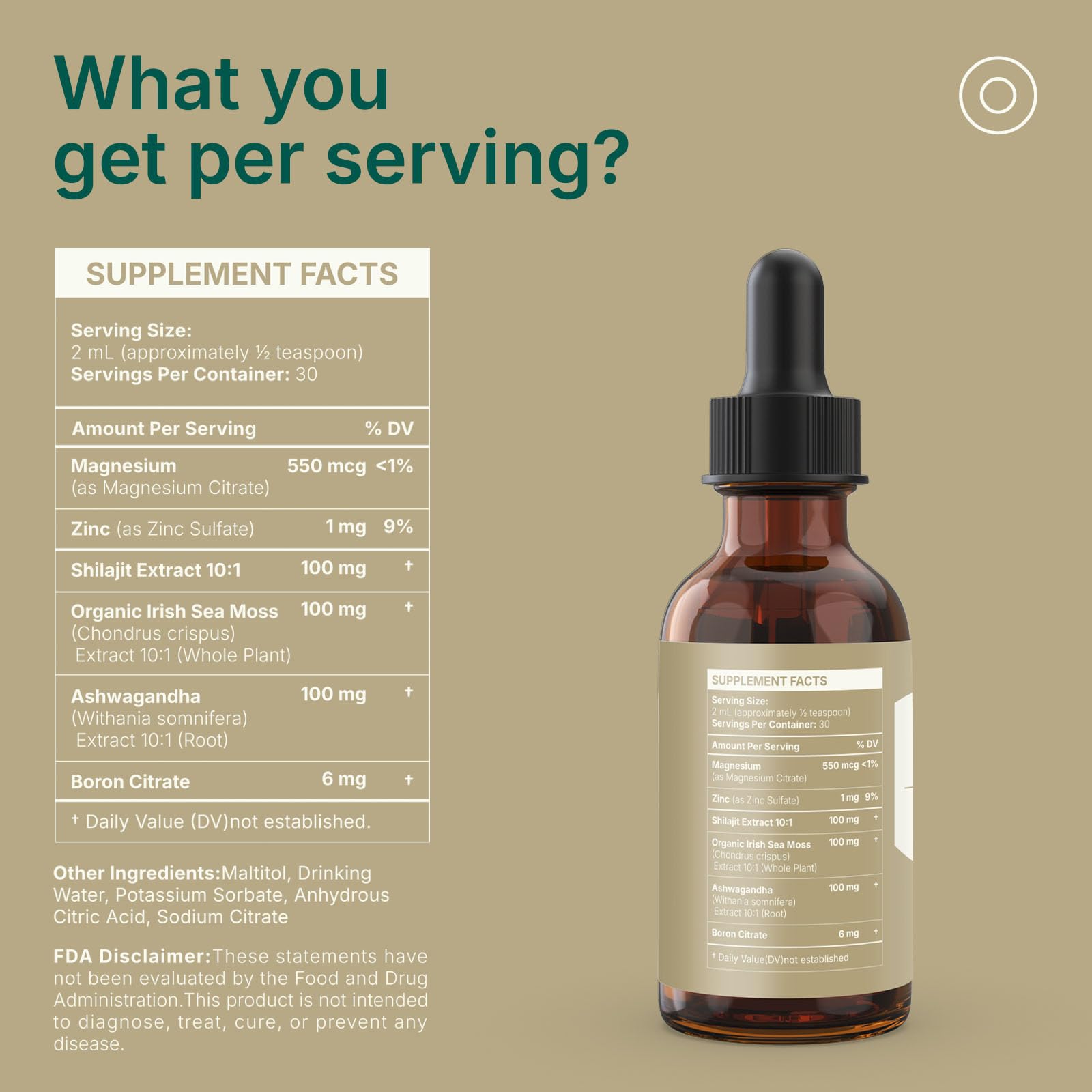 JOHN RAMBO Shilajit Liquid Drops with Sea Moss, Ashwagandha, Zinc, and Magnesium – Liquid Multimineral Supplement for Women and Men – Terra Mineral JOHN RAMBOBuy Supplements Australia