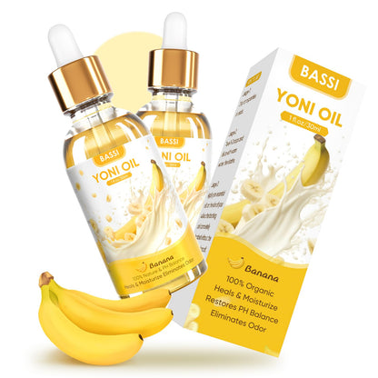 2PCS Yoni Oil Organic Feminine Oil Vaginal Moisturizer - Ph Balance for Women - Feminine Deodorant BASSIBuy Supplements Australia