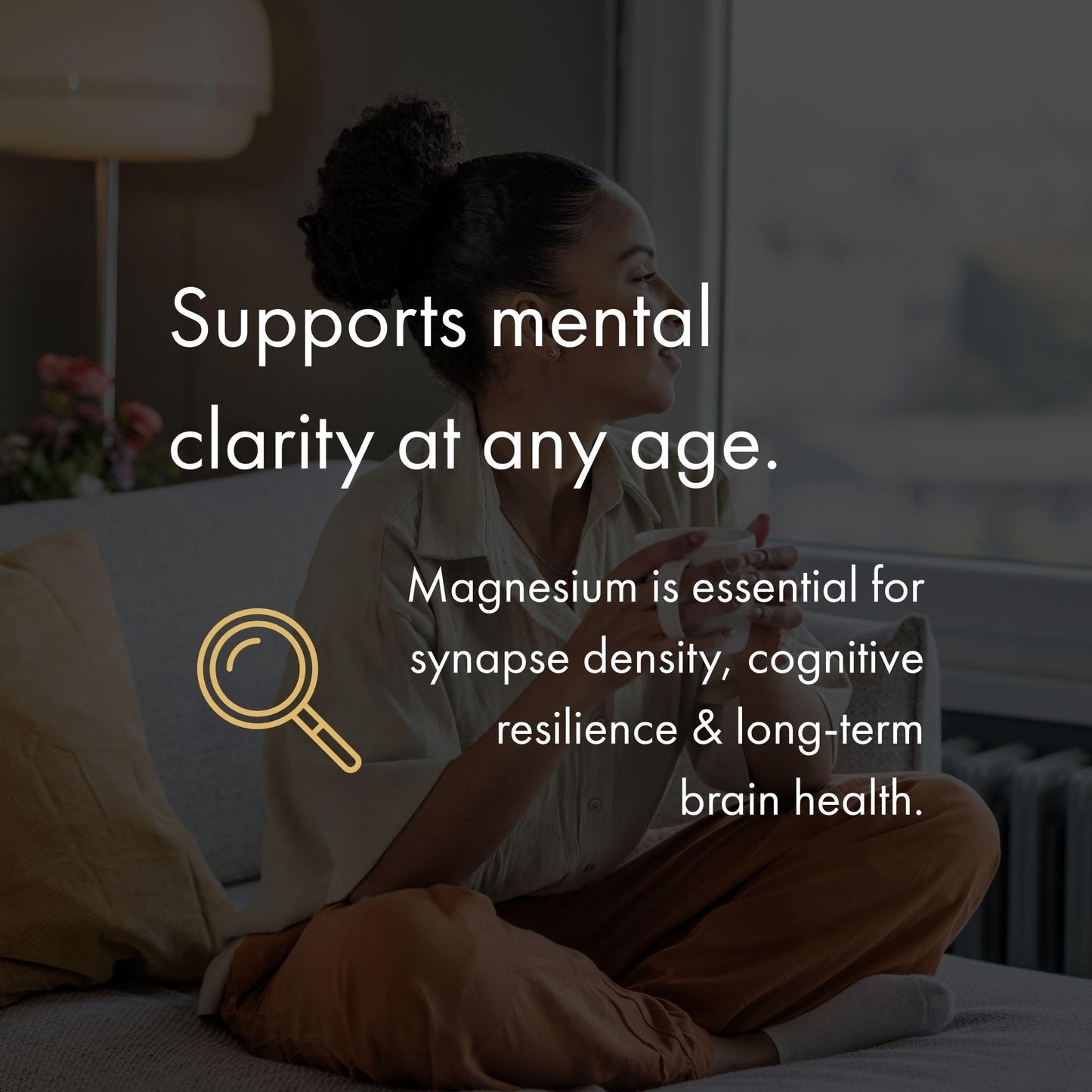NAOMI Magnesium L-Threonate with 2,000mg Patented Magtein®, High Absorption Elemental Magnesium, Memory Supplement - Brain Health, Focus, Nerve Support, Heart Health, Natural Sleep Aid, 60 Veggie Caps NAOMIBuy Supplements Australia