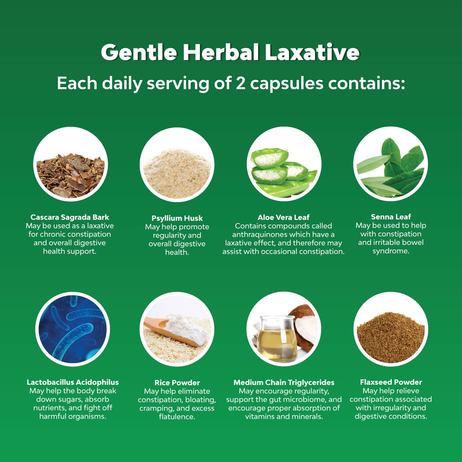Herbal Laxative Capsules with Probiotics – Natural Laxative Pills to Cleanse Colon and Support Natures CraftBuy Supplements Australia