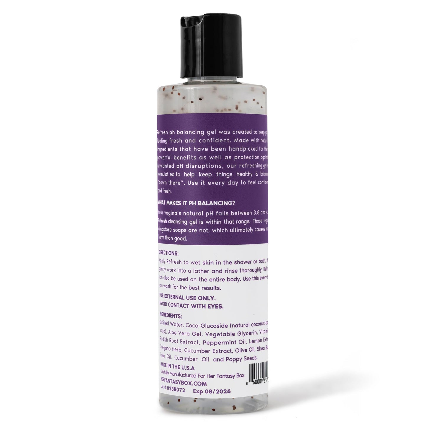 Her Fantasy Box | Refresh pH Balancing Shower Gel Natural Feminine Hygiene Solution Her Fantasy BoxBuy Supplements Australia