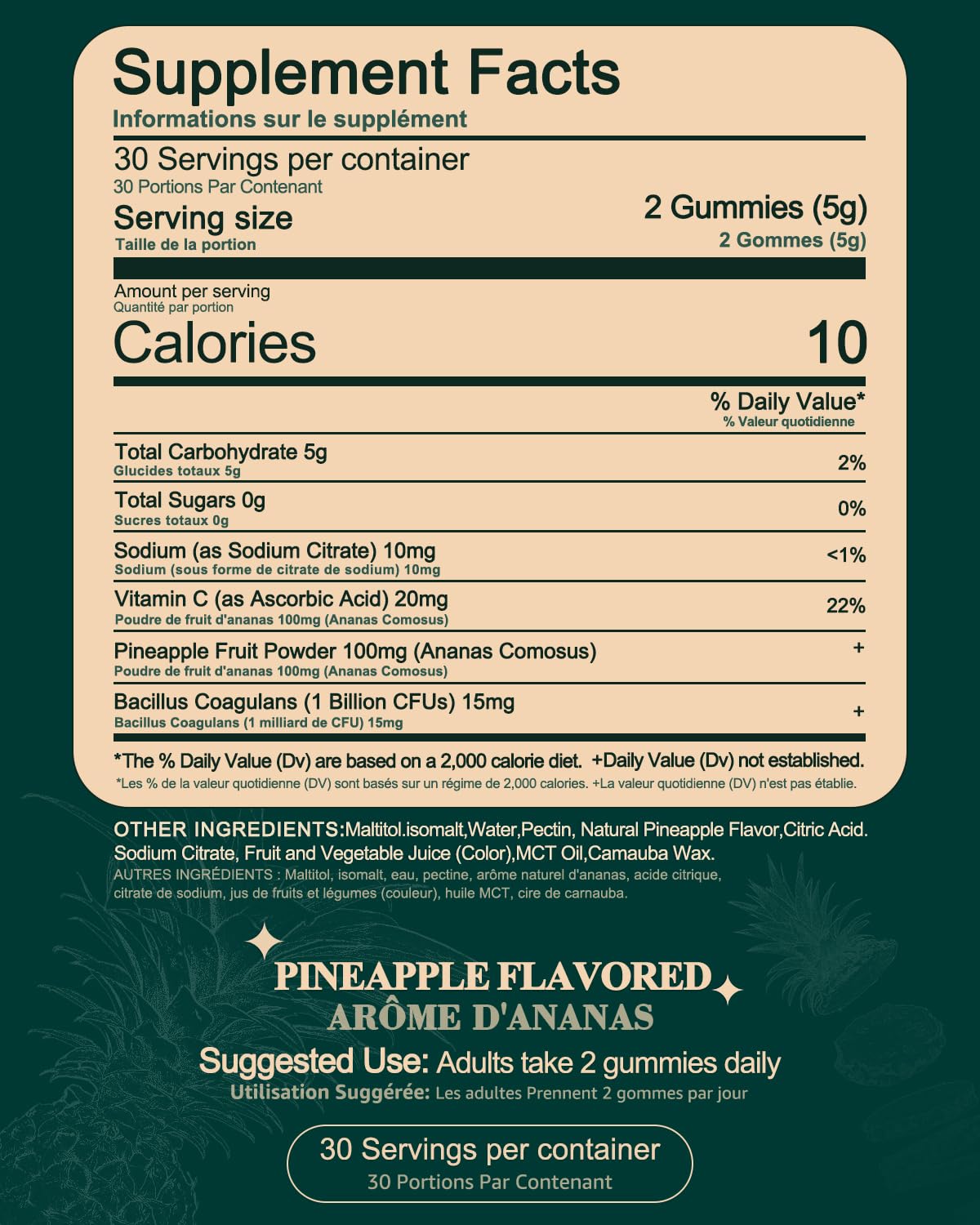 Zenvorica Premium Feminine Balance Gummies for Women - Hawaiian Pineapple pH Balance Probiotic Gummies for Odor and Flora Wellness, Immune Support, Vegan, 60 Count ZenvoricaBuy Supplements Australia