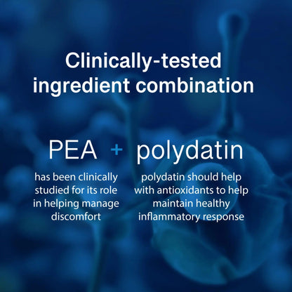 PEAlief Pea + Polydatin – New Bladder & Urinary Comfort Support with Clinically Tested Ingredient Combination — One Pill Per Day, 60 Day Supply PEAliefBuy Supplements Australia