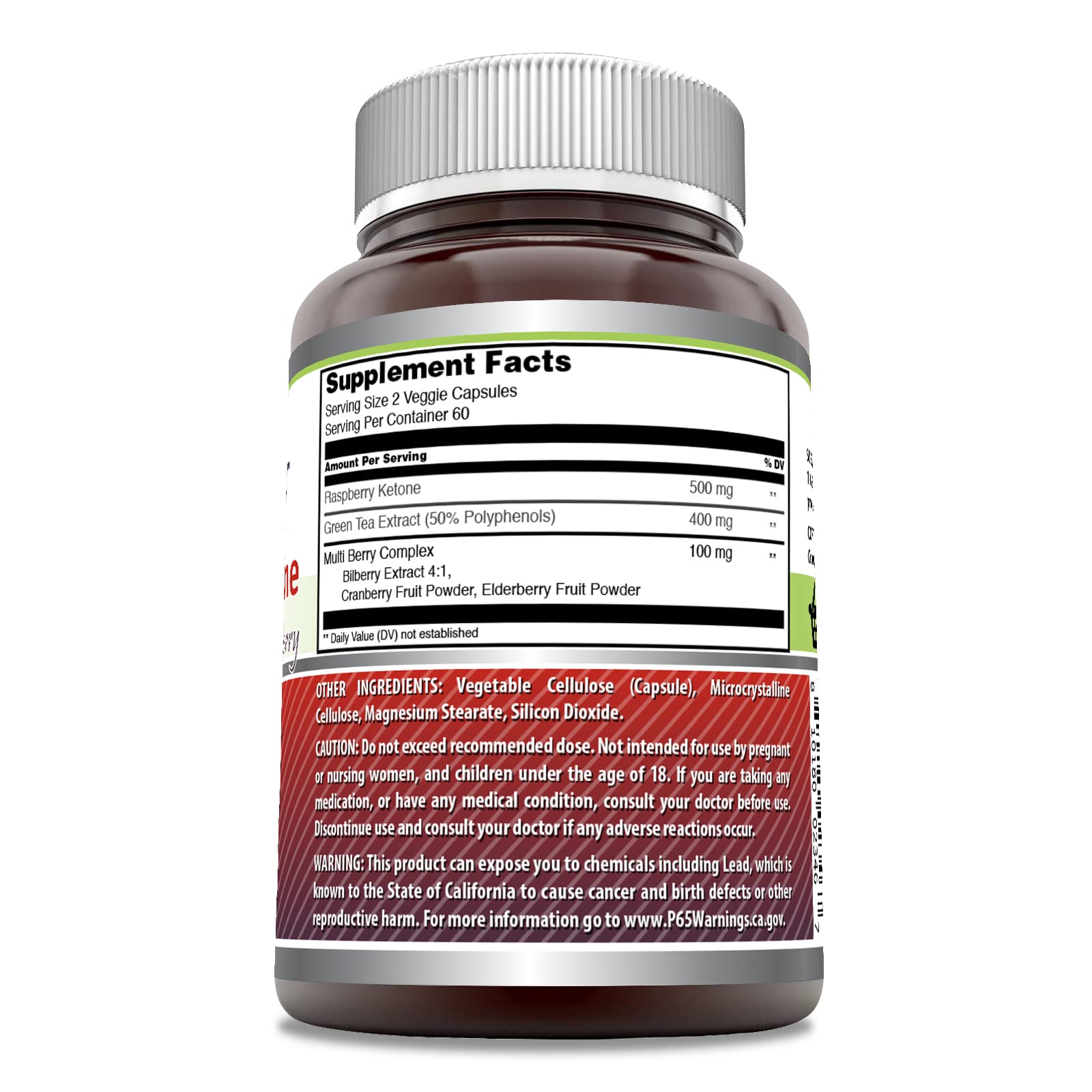 Amazing Formulas Raspberry Ketone with Green Tea Extract & Multi Berry Complex Amazing NutritionBuy Supplements Australia