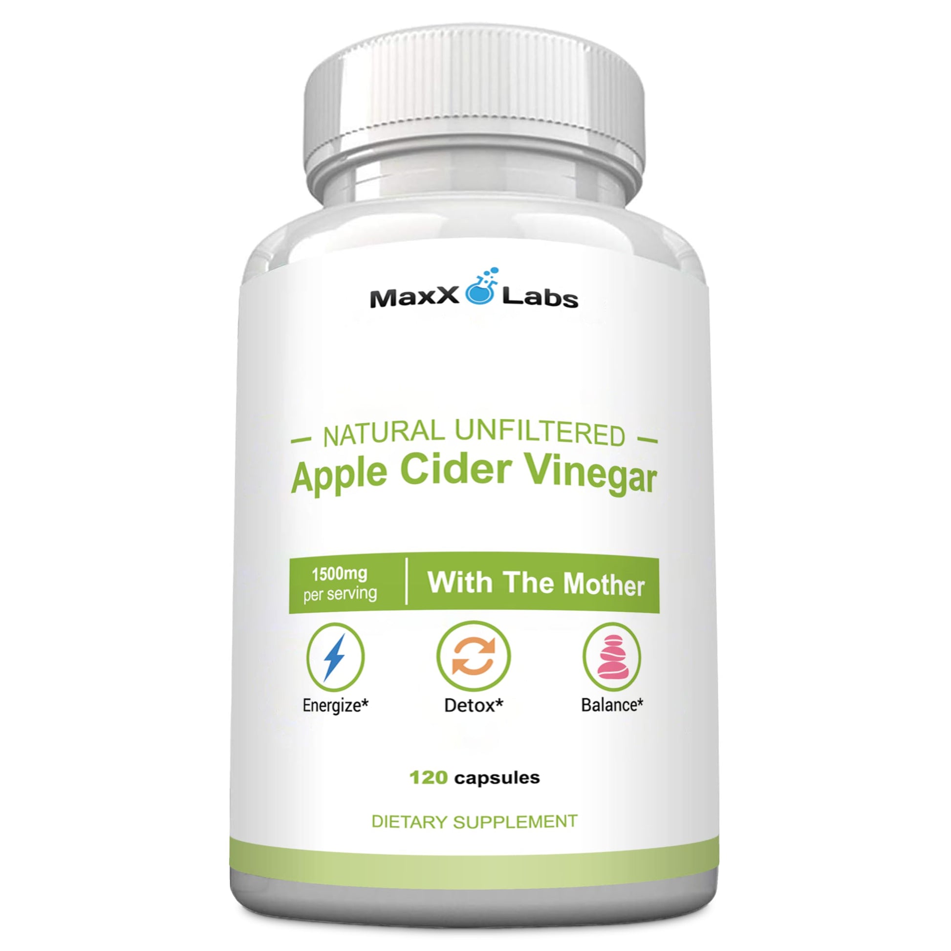 Apple Cider Vinegar Capsules with The Mother - Healthy Keto Diet Supplements MaxX LabsBuy Supplements Australia