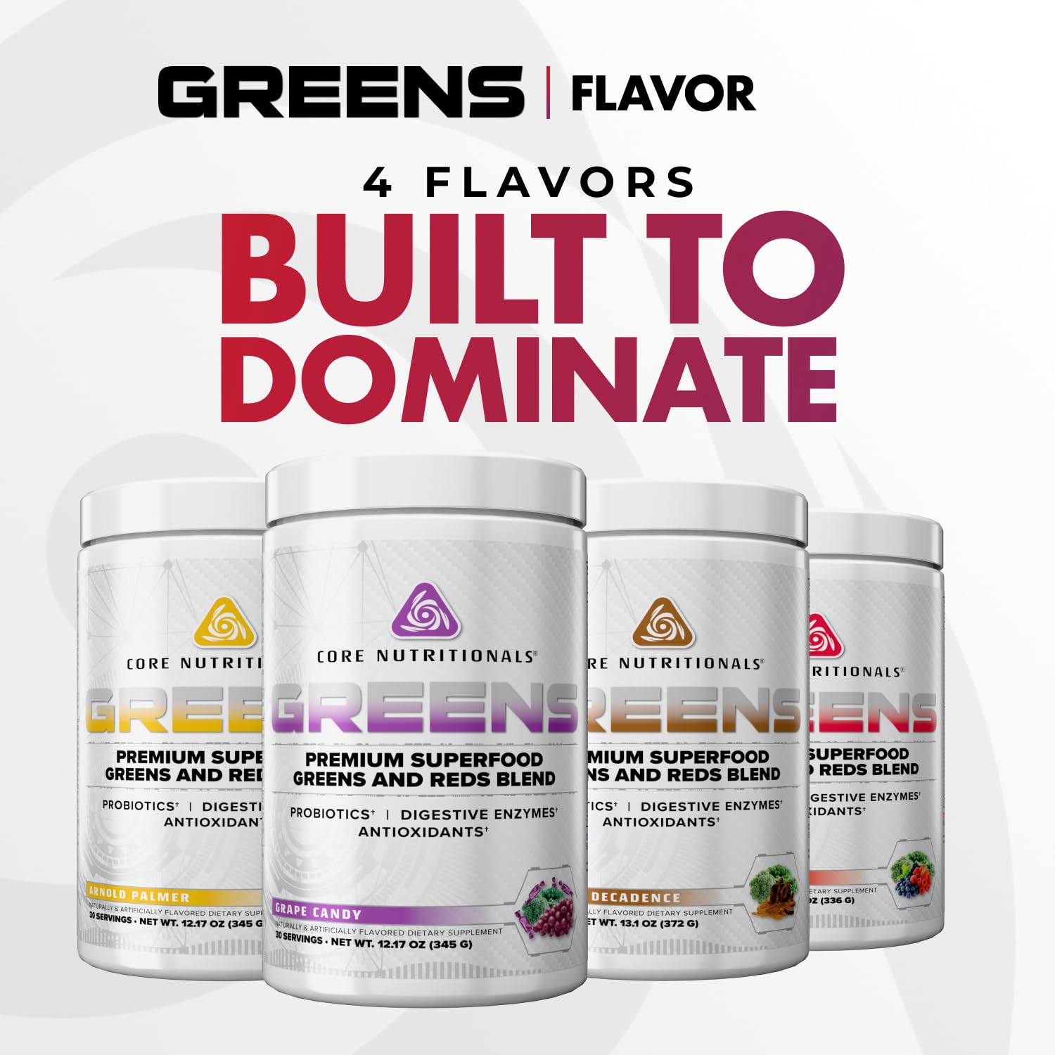 Core Nutritionals Greens | Premium Superfood Reds & Greens Blend | 5 Billion CFU Probiotics, Digestive Enzymes, & Antioxidants | 30 Servings (Berry Bliss) Core NutritionalsBuy Supplements Australia