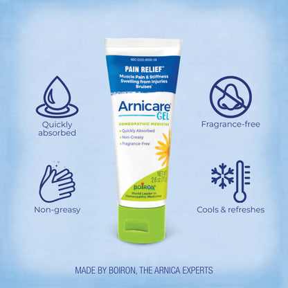Boiron Arnicare Gel - Non-Greasy and Fragrance-Free - 2.6 oz BoironBuy Supplements Australia
