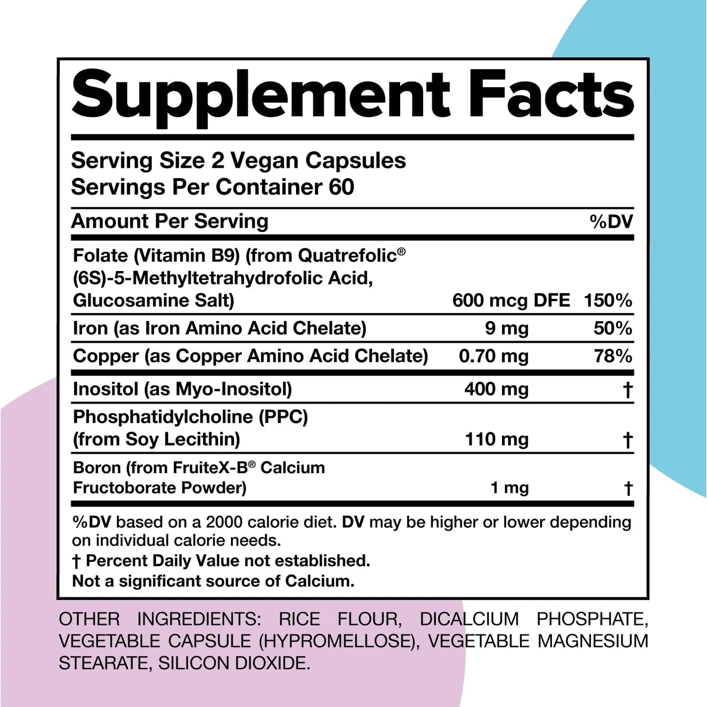 Complement ForHer Multivitamin - Hormone Balance for Women (60 Servings) Inositol Supplement, Longevity Support- B9, Iron - 120 Capsules ComplementBuy Supplements Australia