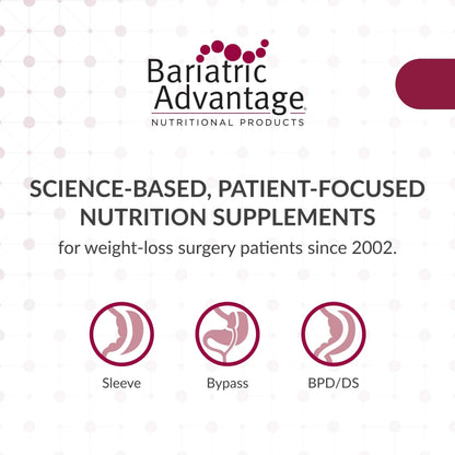 Bariatric Advantage Multi Formula without Iron, High Potency Daily Multivitamin for Bariatric Surgery Patients Bariatric Advantage