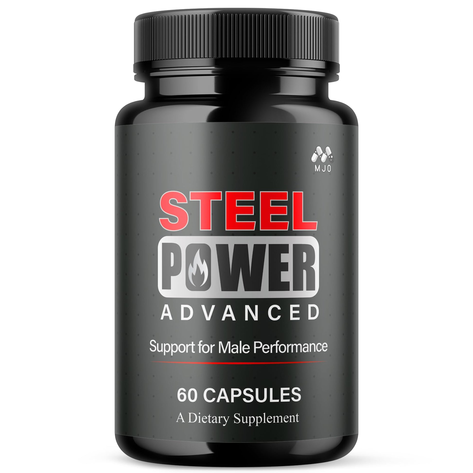 Steel Power Capsules, Official Steel Power for Men with All Natural Ingredients, Advanced SteelPower Men's Health and Wellness Vitamin Formula Pills with Maximum Strength Multivitamins (60 Capsules) MJOBuy Supplements Australia