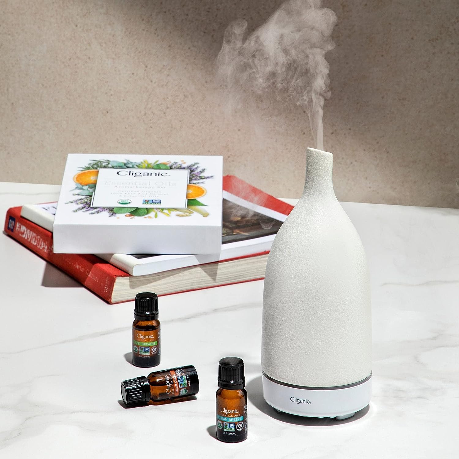 Cliganic Organic Rosemary Essential Oil for Hair, Skin, Aromatherapy - 100% Pure Natural Undiluted CliganicBuy Supplements Australia