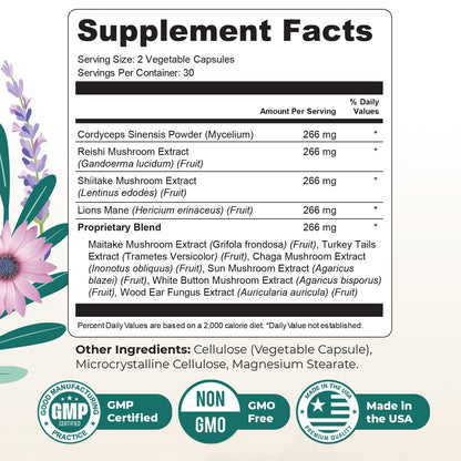 Nature’s NutriWave Menovelle Capsules for Women – Natural Daily Support Formula with Mushrooms and Botanicals – Non-GMO, Easy to Take, Made in the USA, 60 Capsules, 30 Servings, 1 Month Supply Nature’s NutriWaveBuy Supplements Australia