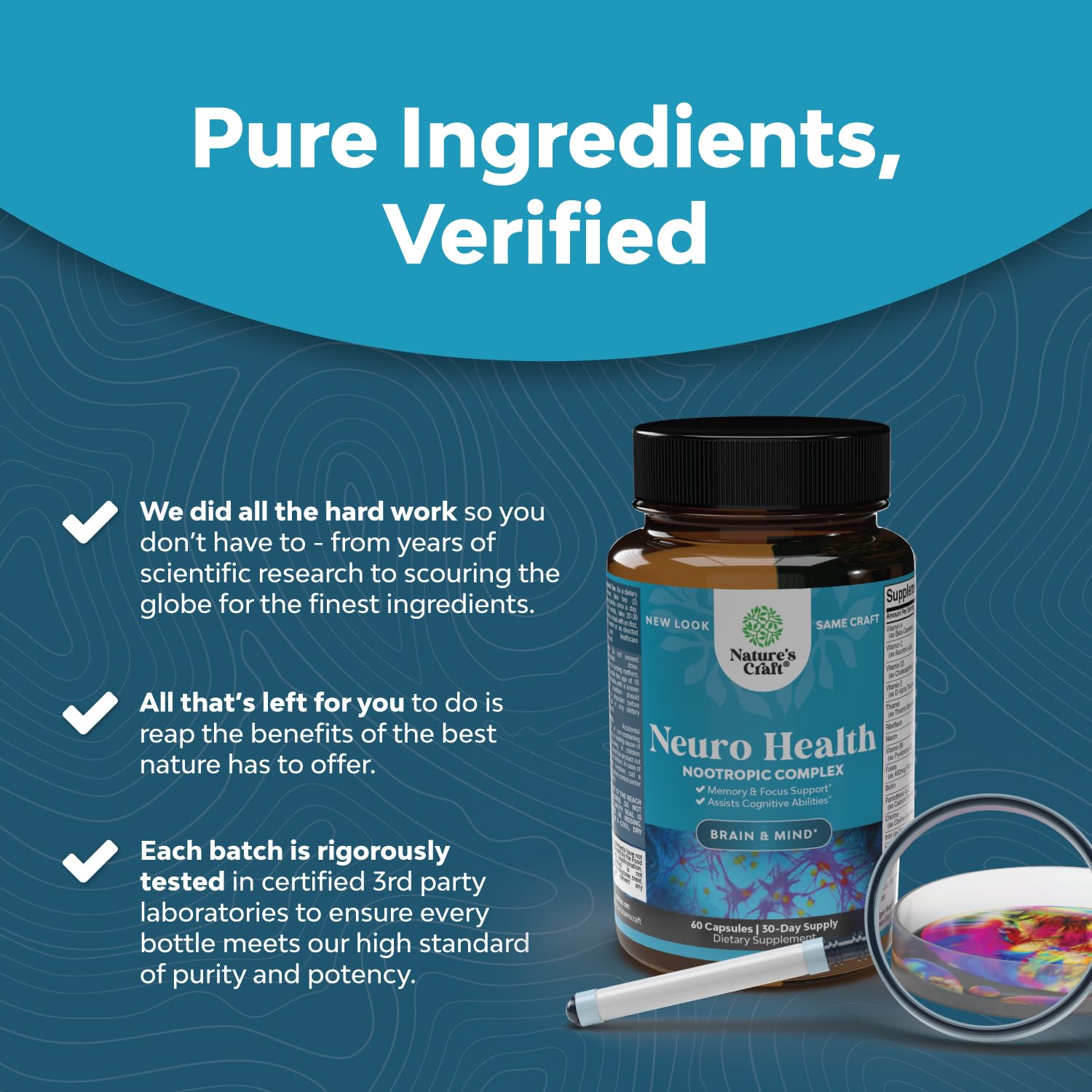 Nootropics Brain Support Supplement - Mental Focus Nootropic Memory Supplement Huntington LabsBuy Supplements Australia