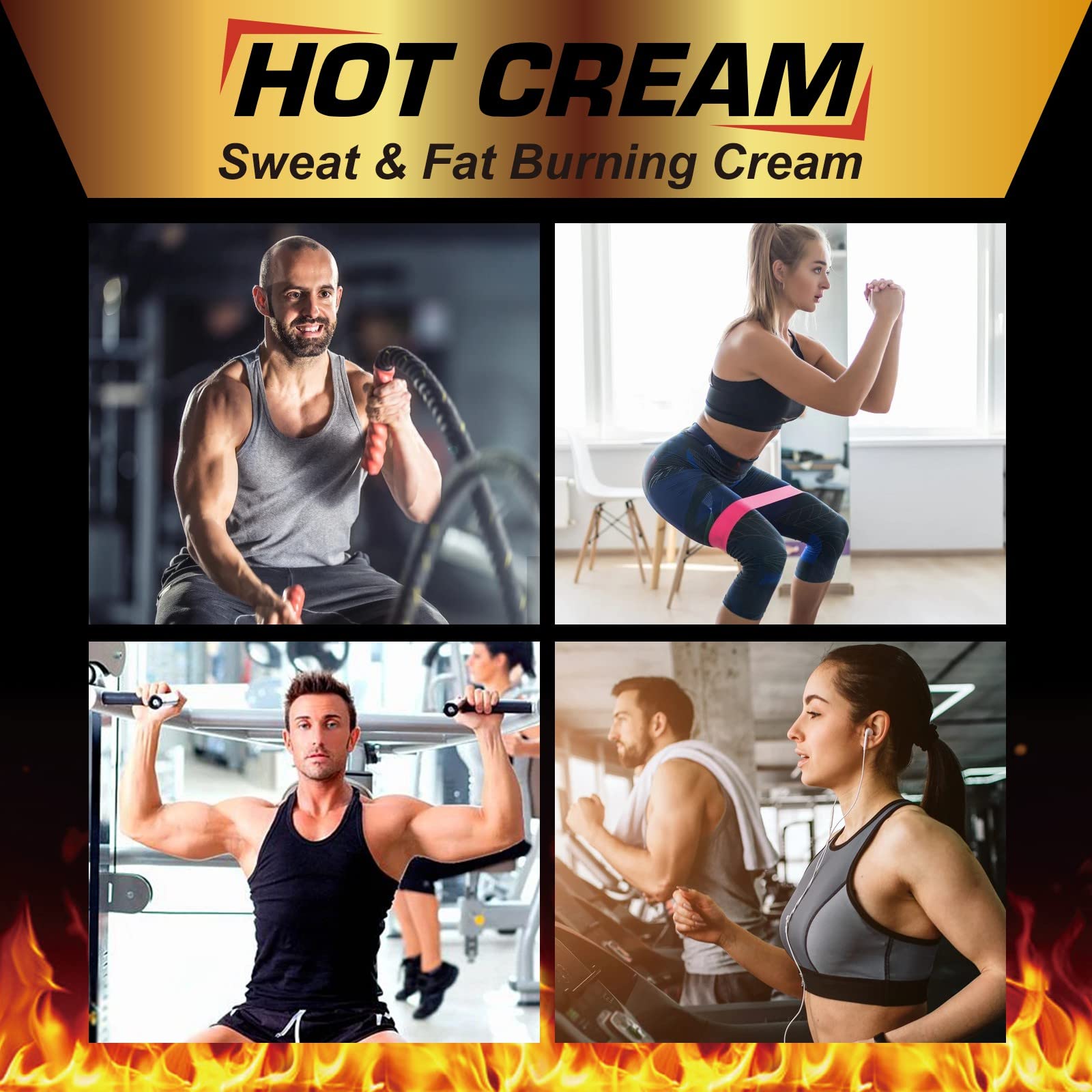 REBODUM Hot Sweat Cream, Fat Burning Cream for Belly Natural Weight Loss Cream Weight Loss REBODUMBuy Supplements Australia