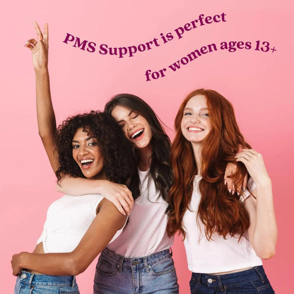 BeLive PMS Support Gummies Supplement – Helps Relieve PMS Symptoms – Hormonal Balance Mood Swings & Cramps Relief, Bloating Support – with Chaste Tree Extract - Strawberry Lemonade Flavor – 60 Count BeLiveBuy Supplements Australia