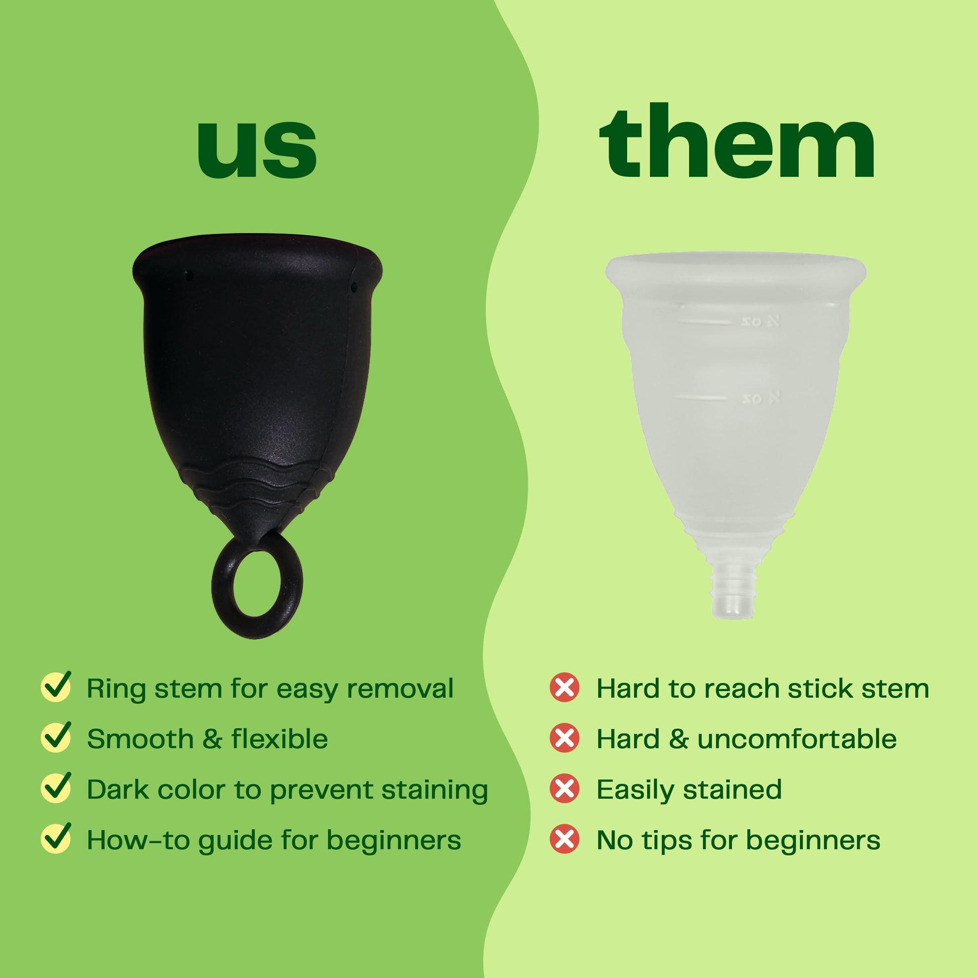 Viv for Your V Menstrual Cup | Extra Small | Safe, Comfortable, Alternative to Tampons and Pads VIV FOR YOUR V.Buy Supplements Australia