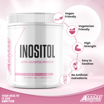 Inositol (Myo-Inositol) Powder 300g | Premium Myo Inositol Powder - Supports Women Freak AthleticsBuy Supplements Australia