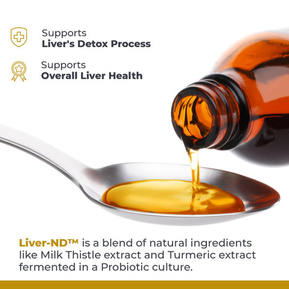Premier Research Labs Liver-ND - Liver Cleanse, Milk Thistle Extract, Milk Thistle Liquid Drops, Tincture Supplement Fermented with Probiotics, with Antioxidants, Turmeric, 8 Fl Oz Bottle Premier Research LabsBuy Supplements Australia