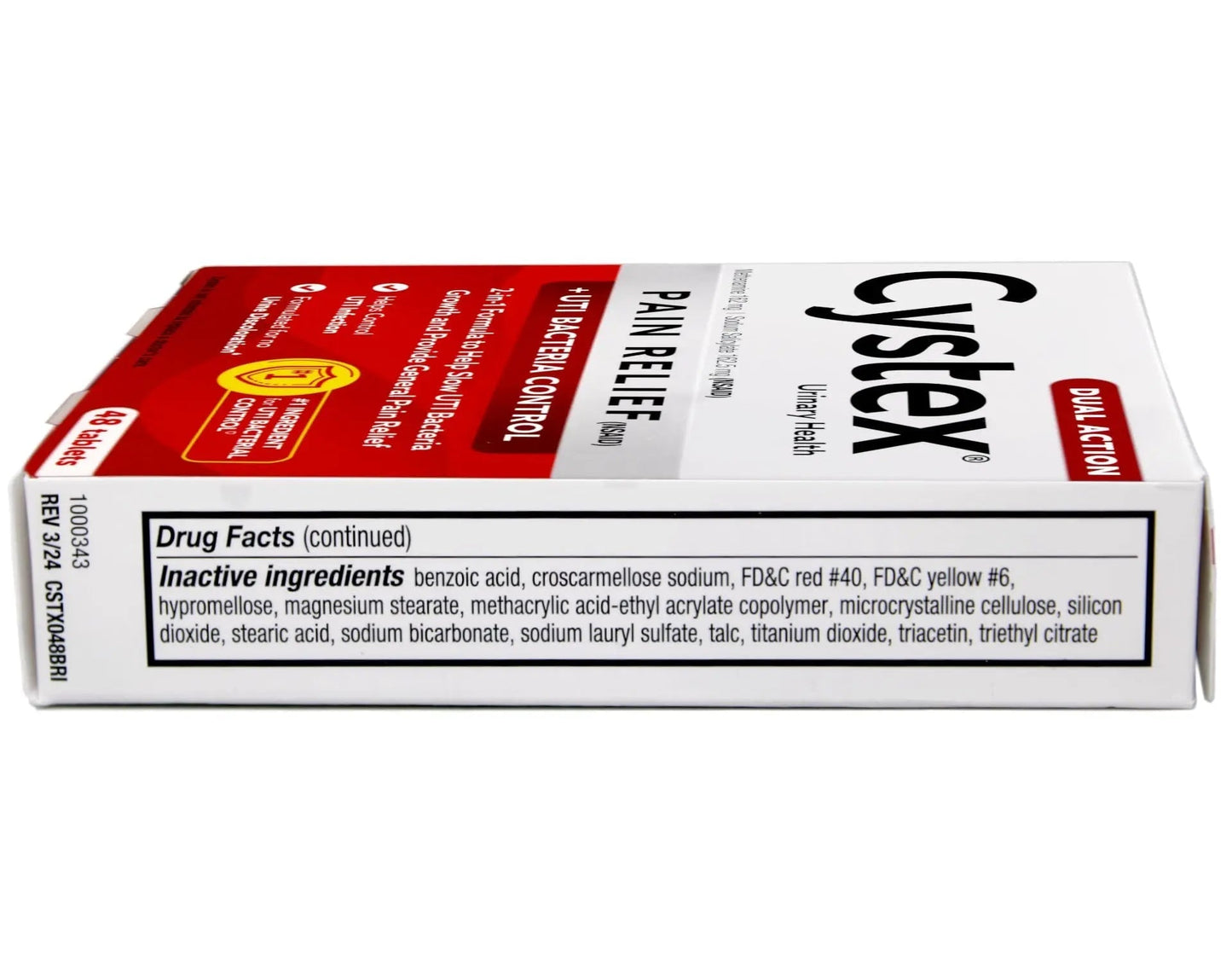 Cystex Plus Urinary Pain Relief Tablets 48 Tablets CystexBuy Supplements Australia