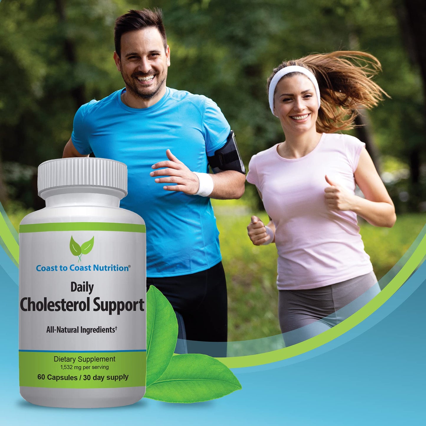 Coast to Coast Nutrition Cholesterol Support Supplement - Support Cardiovascular & Artery Performance, Target Bad LDL Levels & Plaque Calcium Buld-Up - Promote Circulation & Blood Flow - 60 Capsules Coast to Coast NutritionBuy Supplements Australia