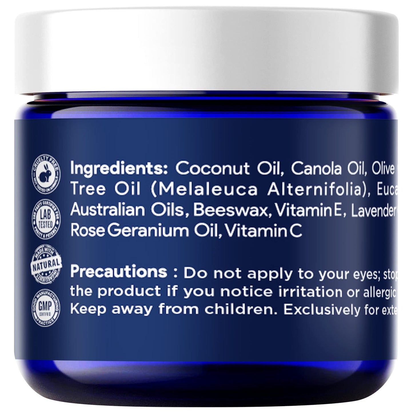 Tea Tree Oil Foot Balm/ Moisturizer For Dry Cracked Feet - Instantly Hydrates & Soothes FOOT CUREBuy Supplements Australia