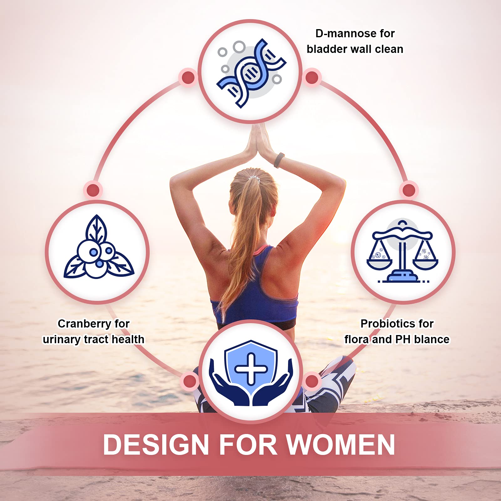 Probiotics-for-Women Prebiotics-and-Probiotics-Powder, 100-Billion-CFUs 45-Day-Supply NATURE TARGETBuy Supplements Australia