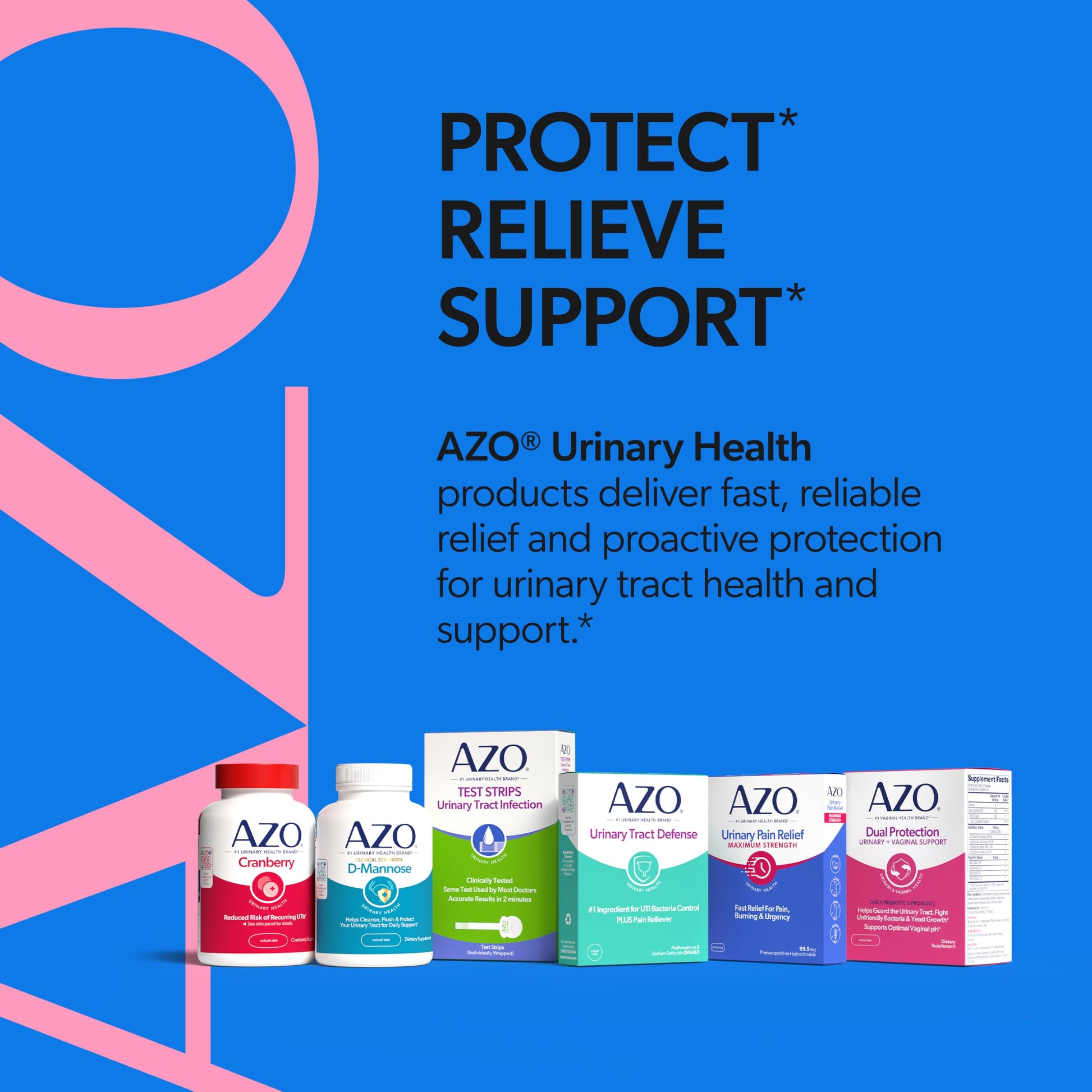 AZO Urinary Pain Relief Maximum Strength | Fast Relief of UTI Pain, Burning & Urgency | Targets Source of Pain | #1 Most Trusted Brand | 48 Tablets AZOBuy Supplements Australia