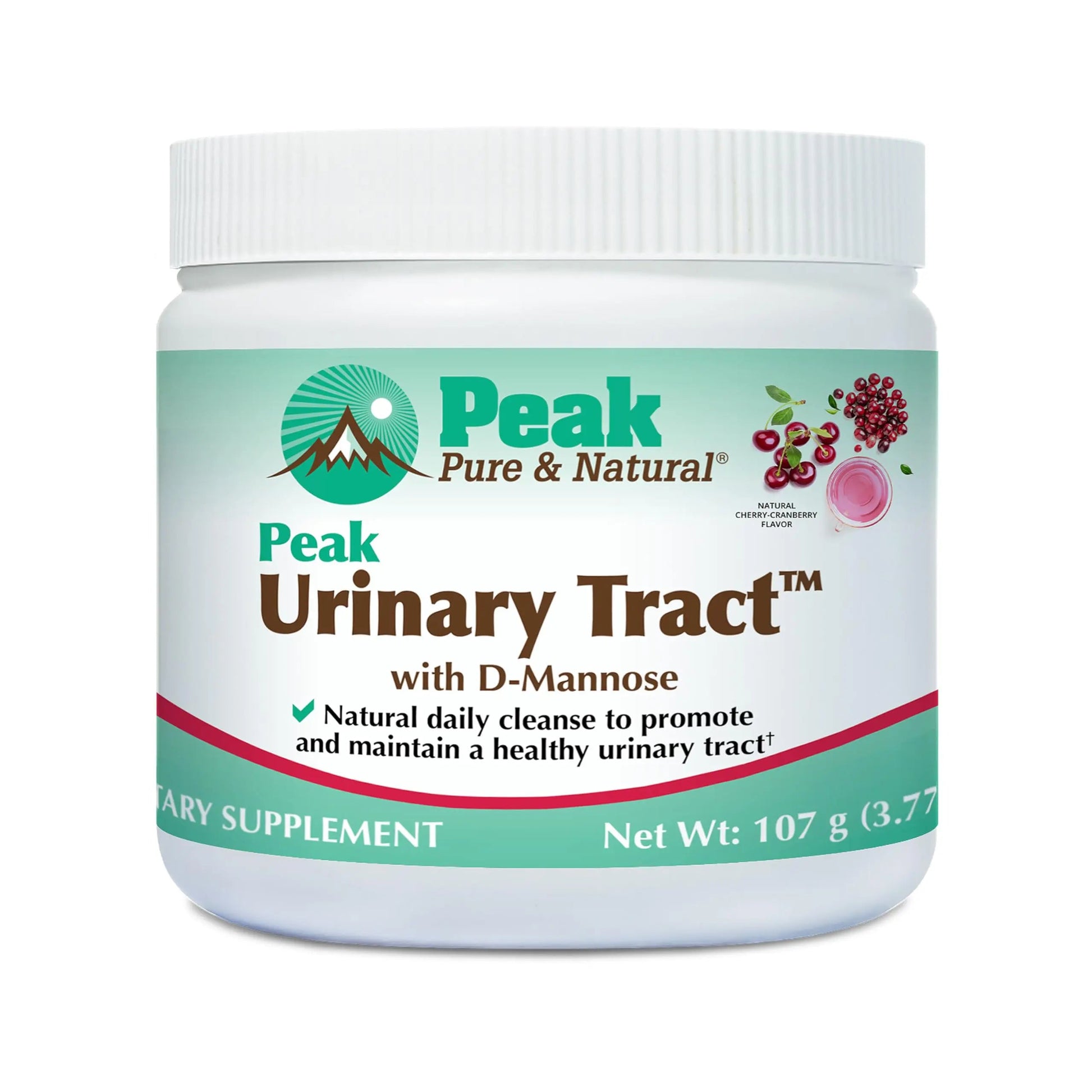 Peak Urinary Tract Supplement Powder - Cranberry and D-Mannose Powder with Juniper Berries and Probiotics for Urinary Tract Health, Ph Balance, UTI Defense - Vegan, Gluten Free (30 Day Supply) Peak Pure & NaturalBuy Supplements Australia