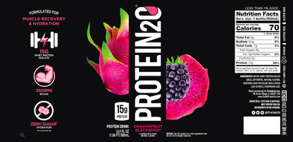 Protein2o 15g Whey Protein Isolate Infused Water, Ready To Drink, Sugar Free, Gluten Free Protein2oBuy Supplements Australia