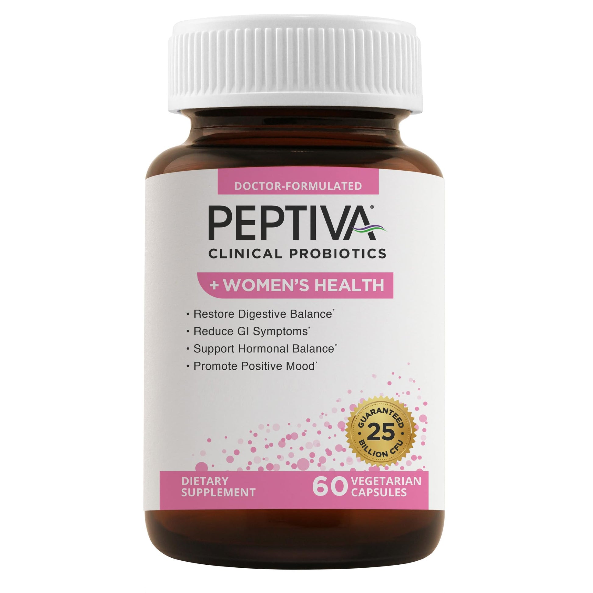Peptiva Probiotics for Women's Health - Women's Probiotic and Digestive Support PeptivaBuy Supplements Australia