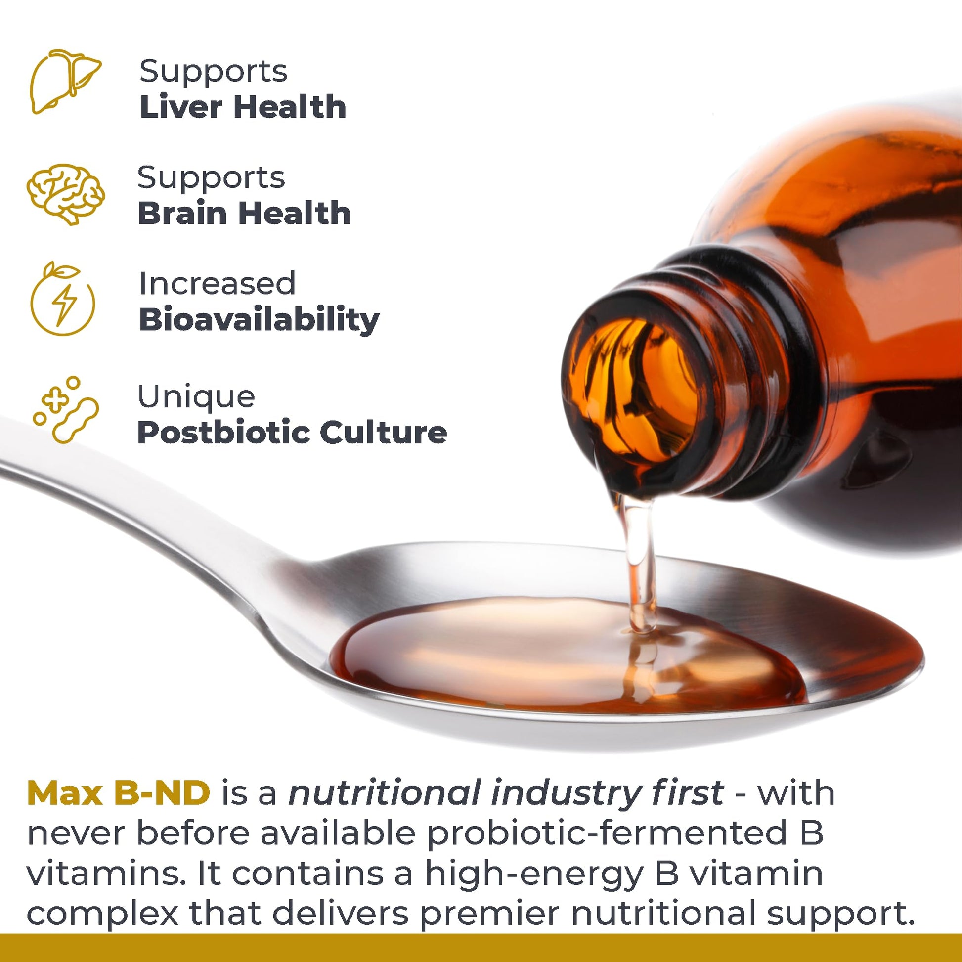 Premier Research Labs Max B-ND Liquid Vitamin - B-Complex for Liver & Brain Health - Sublingual Drops for Energy, Immune & Adrenal Support - 2 fl oz - Thiamin, B12, B6 & More - for Men, Women Premier Research LabsBuy Supplements Australia