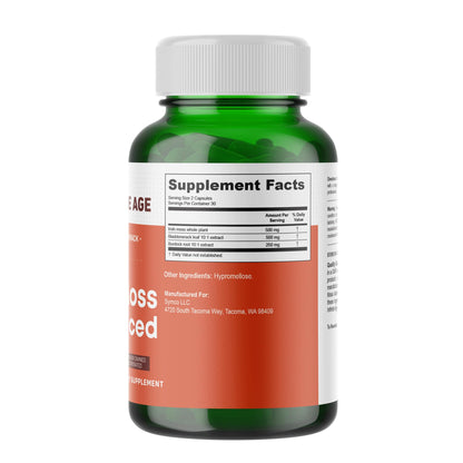 INFINITE AGE 1250mg Sea Moss Advanced Superfood Capsules, 60 Count - High-Potency, Vegan, Made in The USA - Irish Seamoss, Bladderwrack,