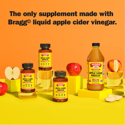 Bragg Apple Cider Vinegar True Energy Capsules – 6 B Vitamins – Caffeine Free BraggBuy Supplements Australia