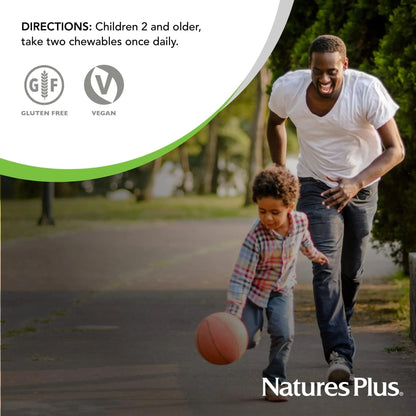 NaturesPlus Animal Parade Sugar-Free Children's Multivitamin - Assorted Cherry, Grape & Orange Flavors - Pack of 2 NaturesPlusBuy Supplements Australia