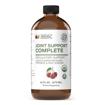 Complete Natural Products Joint Support Complete – 16 Fl Oz Organic Liquid Joint Supplement with Glucosamine Chondroitin MSM – Natural Uric Acid Cleanse & Herbal Joint Health Support for Mobility Complete Natural ProductsBuy Supplements Australia