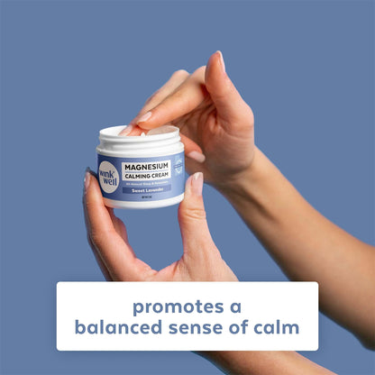 Wink Well Magnesium Calming Muscle and Joint Cream for Nighttime Relaxation Wink NaturalsBuy Supplements Australia