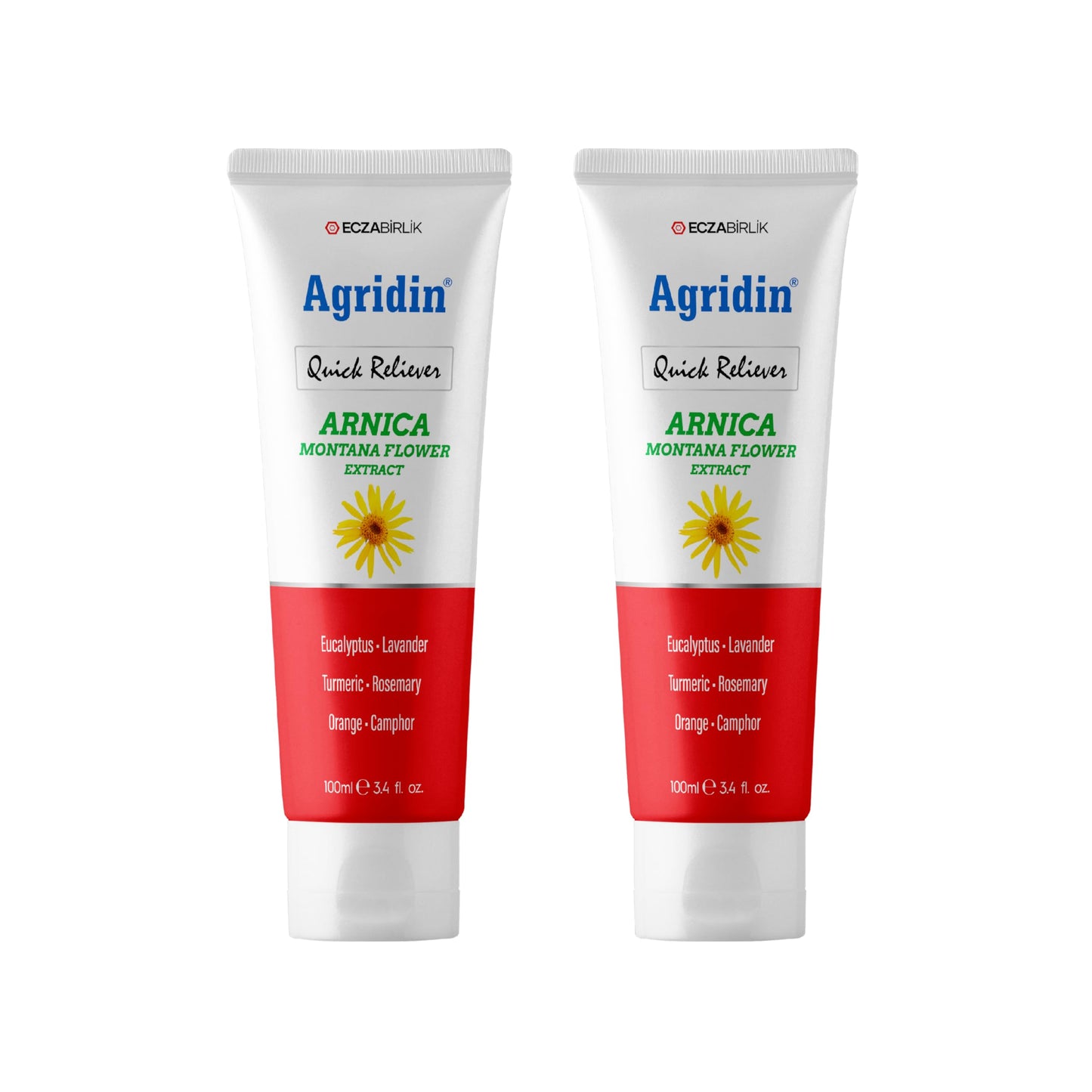 Agridin Arnica Pain Relief Cream for Joint & Muscle – Extra Strength Fast-Acting Formula – Targets Back, Knee, Neck, Hand, Foot Aches – Natural Massage Cream for Inflammation & Bruises AgridinBuy Supplements Australia