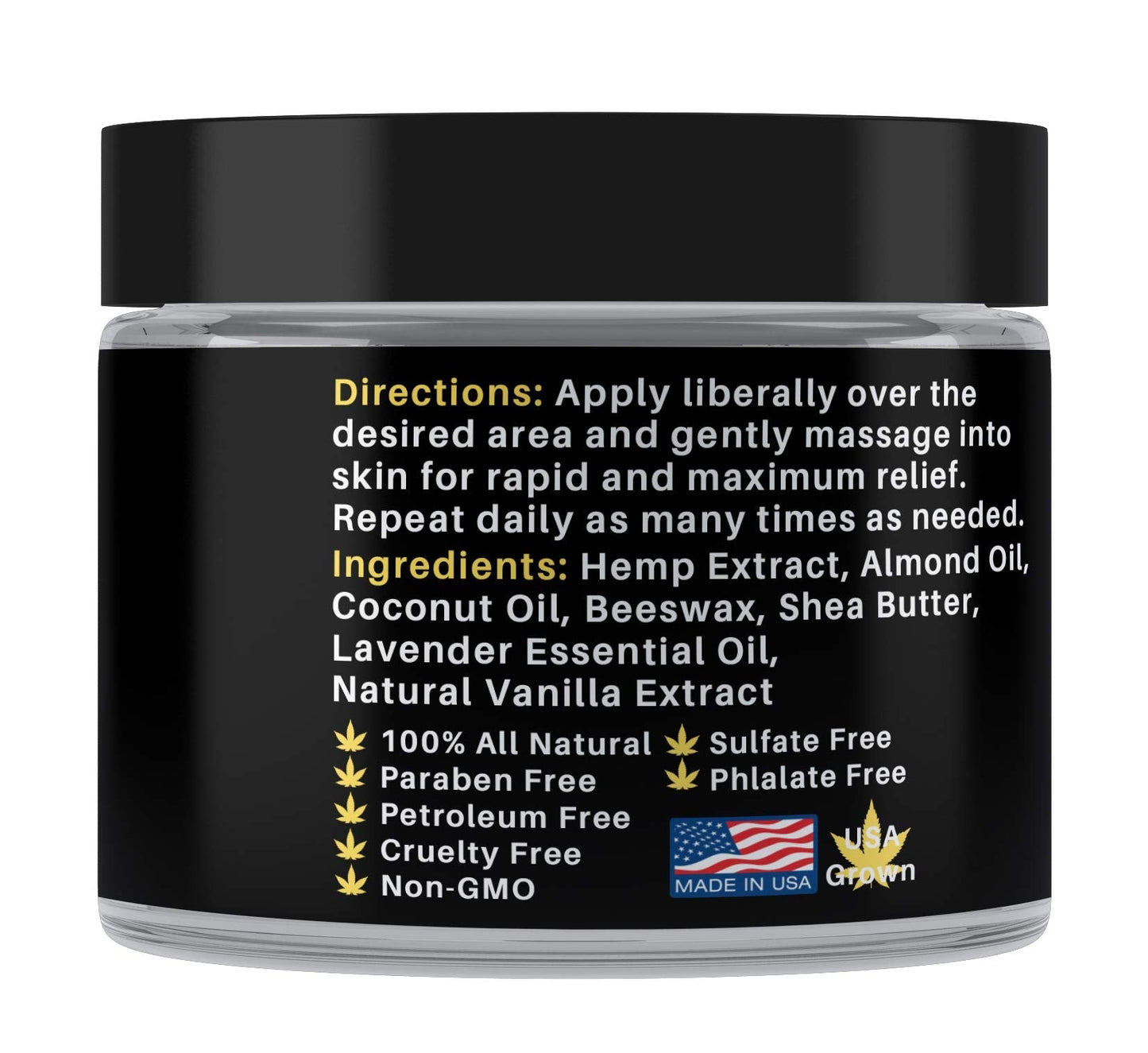 Medical Miracles Hemp 500 Mg Ultra Strength Healing Salve Ideal for Hips, Joints, Neck, Back, Elbows, Fingers, Hands, and Knees Medical MiraclesBuy Supplements Australia