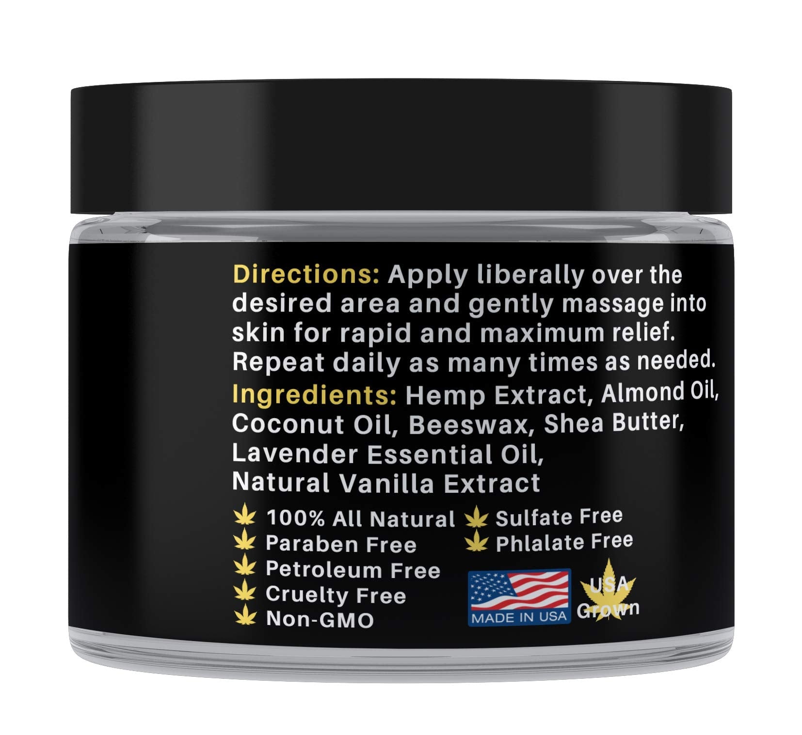 Medical Miracles Hemp 500 Mg Ultra Strength Healing Salve Ideal for Hips, Joints, Neck, Back, Elbows, Fingers, Hands, and Knees Medical MiraclesBuy Supplements Australia