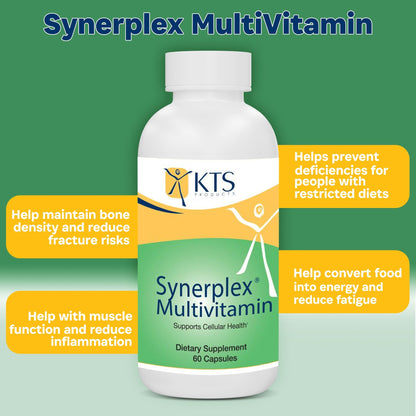Synerplex Multivitamin - Complete Nutrition Every Day - Energy Support and Immunity Booster - 60 Capsules SynerplexBuy Supplements Australia