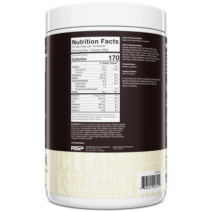 RSP NUTRITION TRUEFIT Protein Powder Meal Replacement Shake, 4.32 LB, Chocolate RSP NUTRITIONBuy Supplements Australia