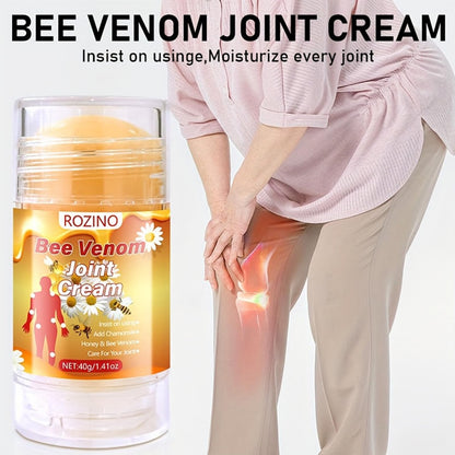 Bee Venom Joint Cream – Advanced Joint Support Cream with Honey & Chamomile, Soothing Formula for Aches & Stiffness in Knees, Hands, Back, Natural Relief Cream for Daily Joint Care (Bee venom) GenericBuy Supplements Australia