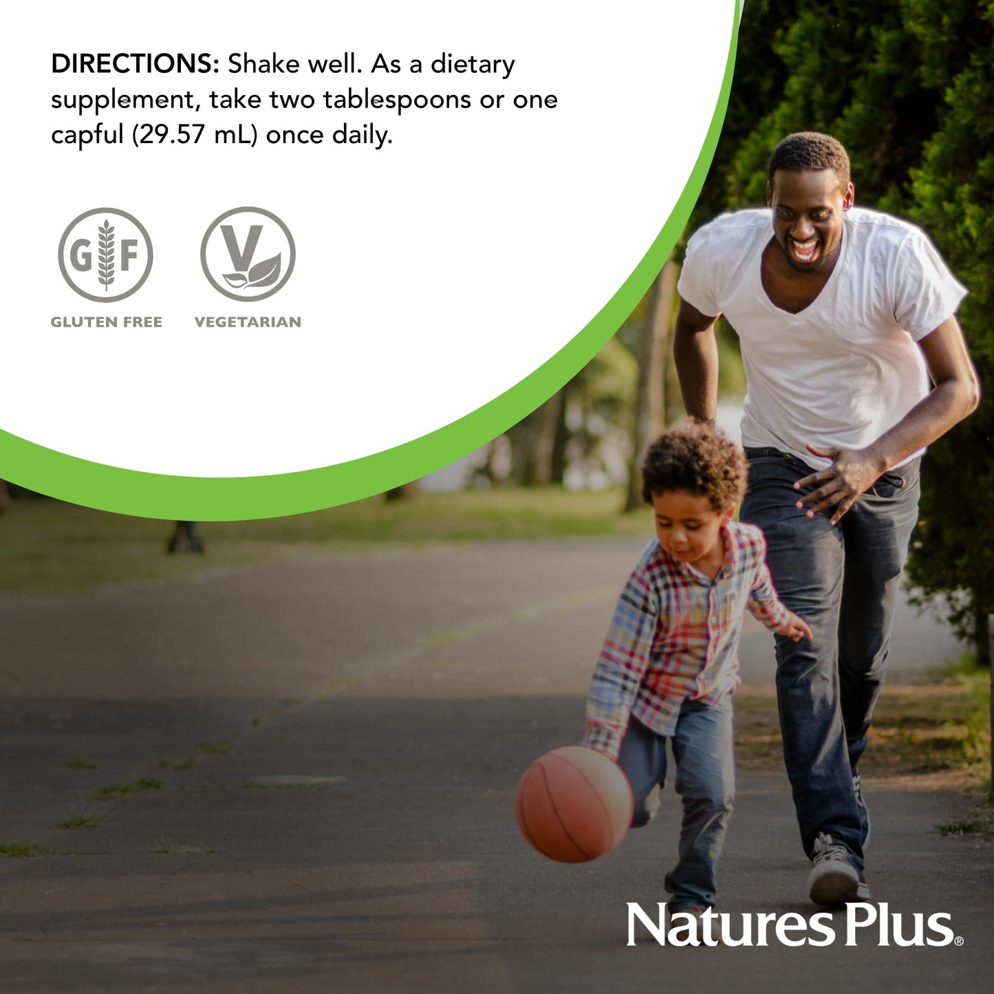 NaturesPlus Source of Life Liquid, Tropical Fruit - 8 fl oz - Multivitamin & Mineral Supplement - Gluten Free, Vegetarian - 8 Servings NaturesPlusBuy Supplements Australia