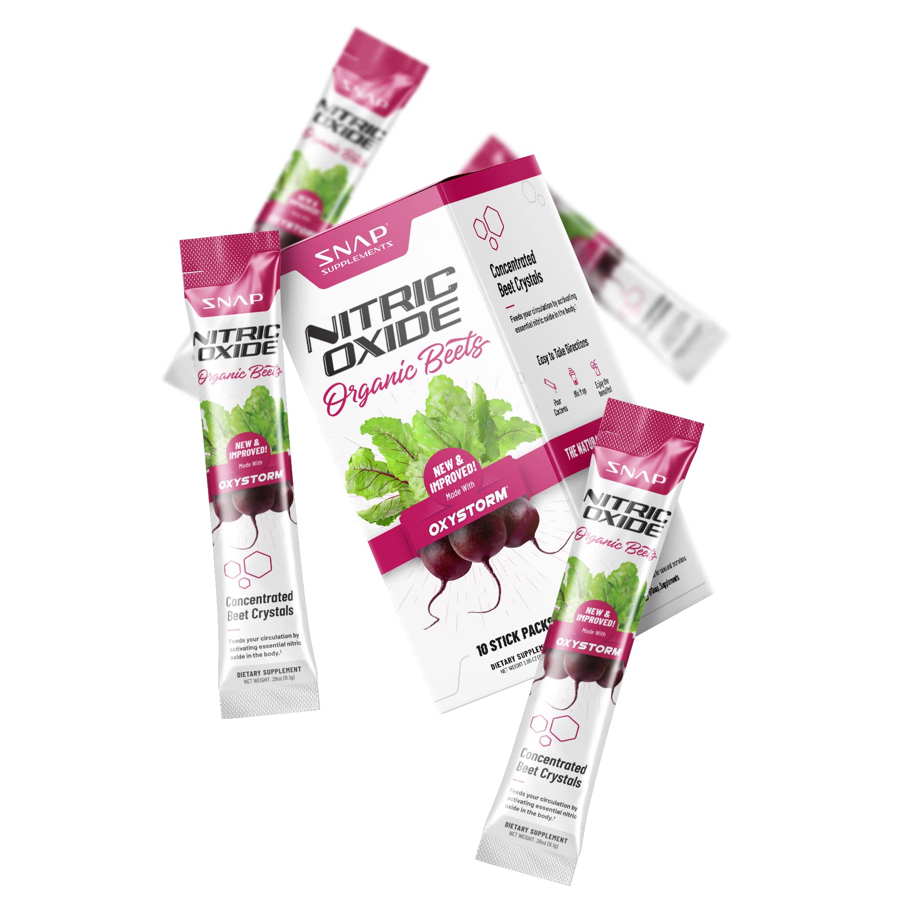 Snap Supplements Nitric Oxide Organic Beet Root Powder, Circulation Superfood On-The-Go Snap SupplementsBuy Supplements Australia