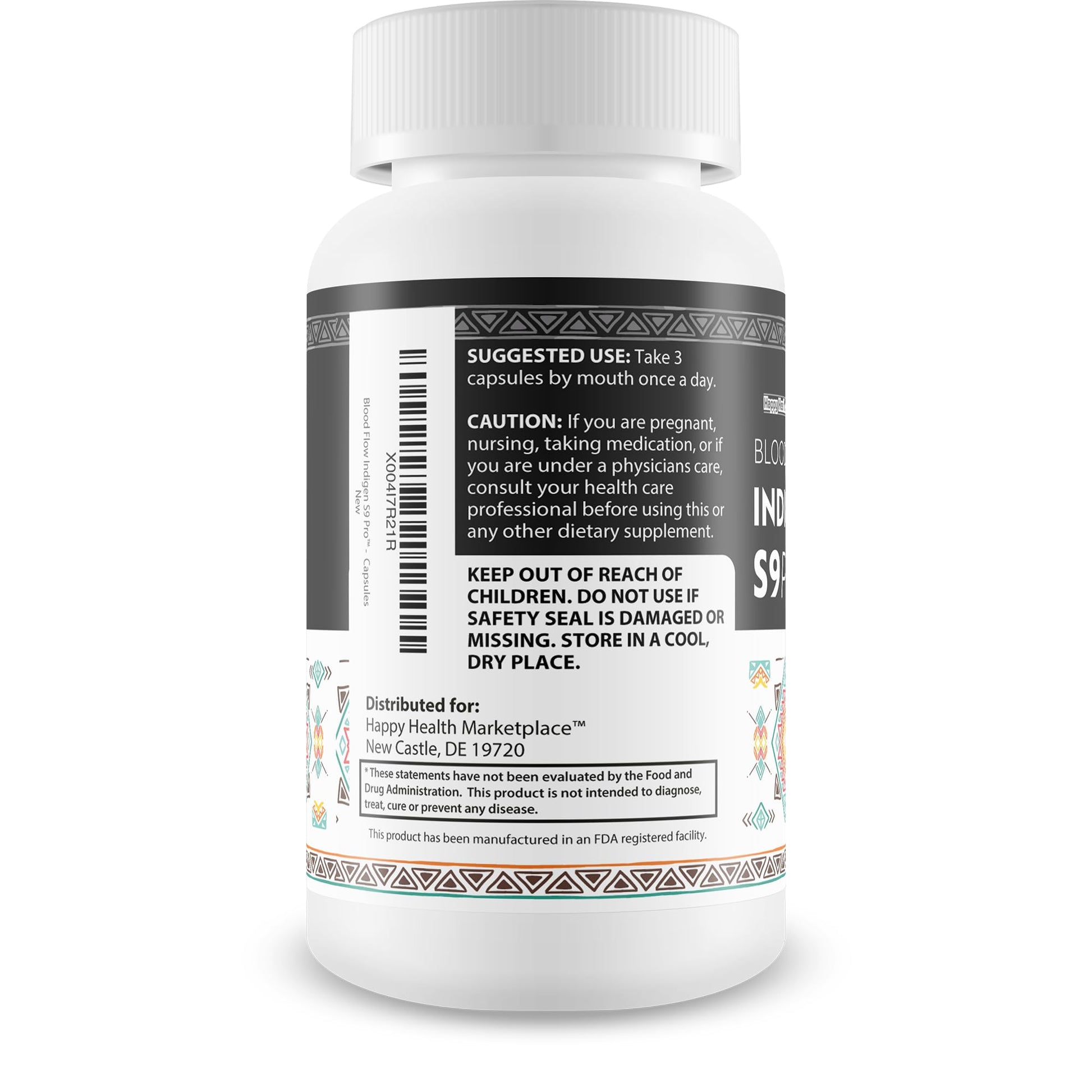 Blood Flow Indigen S9 Pro - Our Best Poor Circulation Supplements for Advanced Blood Flow Care - Blood Circulation Support - Blood Circulation Supplements for Healthy Blood Flow Help Blood Flow Pills Happy Health MarketplaceBuy Supplements Australia