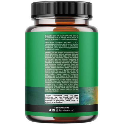 Herbal Laxative Capsules with Probiotics – Natural Laxative Pills to Cleanse Colon and Support Natures CraftBuy Supplements Australia