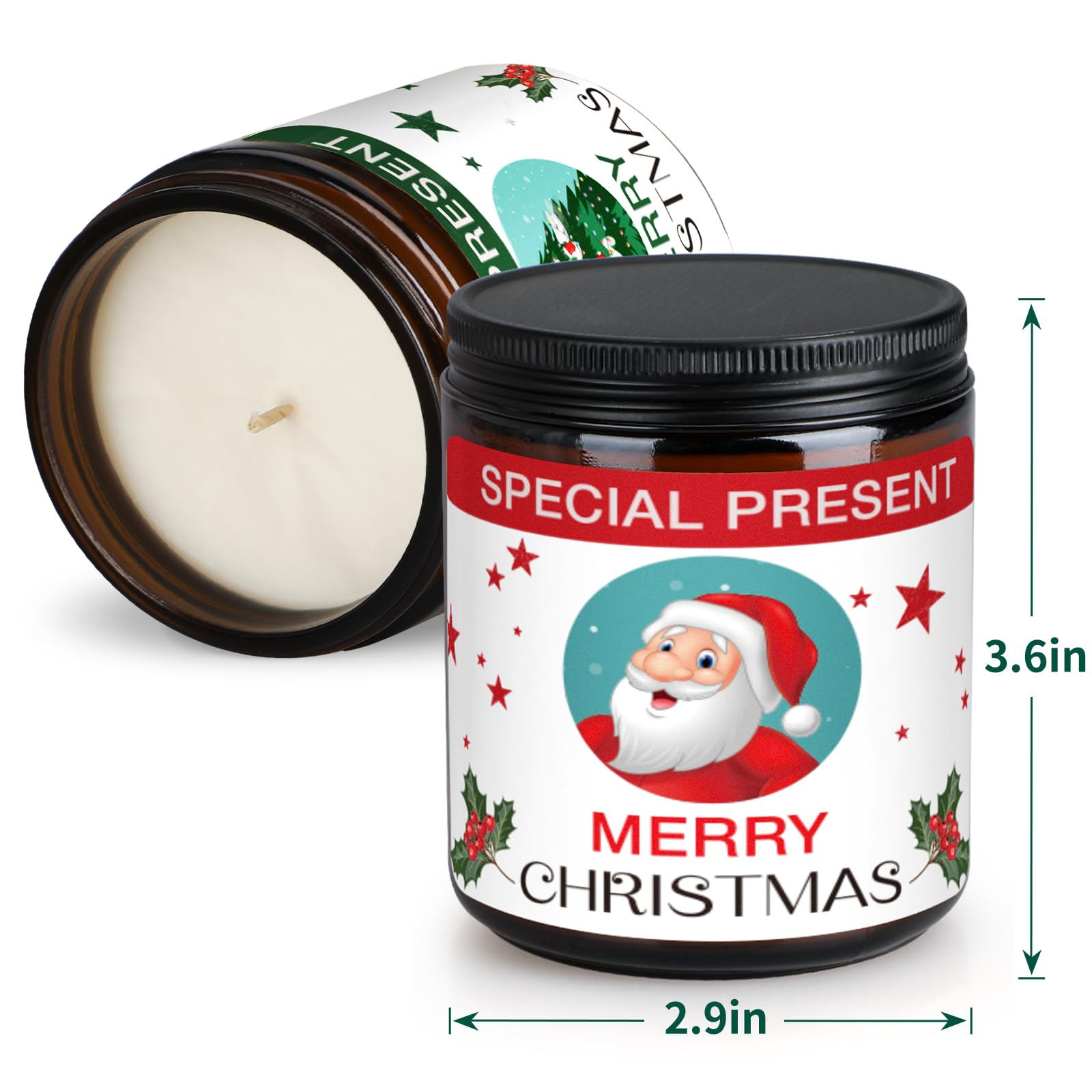 Christmas Candle Set Scented Candle Gift Set, 4 Pack 28 oz Christmas Scented Candles Over 180 Hours YINUO LIGHTBuy Supplements Australia
