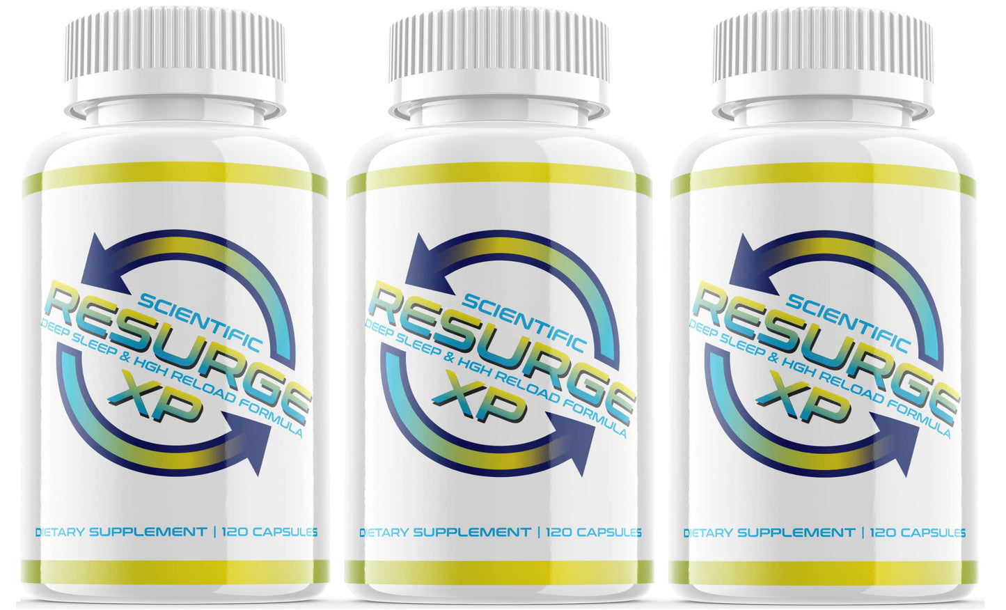 Scientific Resurge XP Deep Sleep Support Formula 120 Capsules ( 3 Pack )