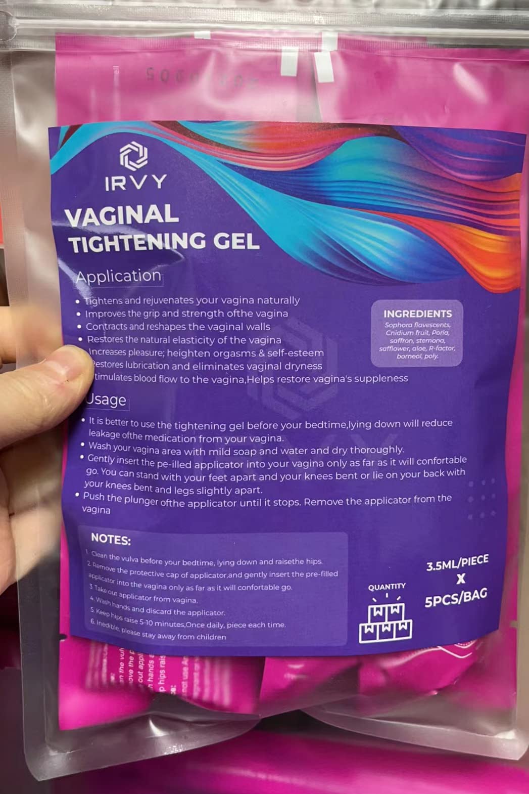Irvy - Premium Vaginial Tightening Cream for Vag Instantly - Feminine Care for Vaginal Tightening Gel Products IrvyBuy Supplements Australia