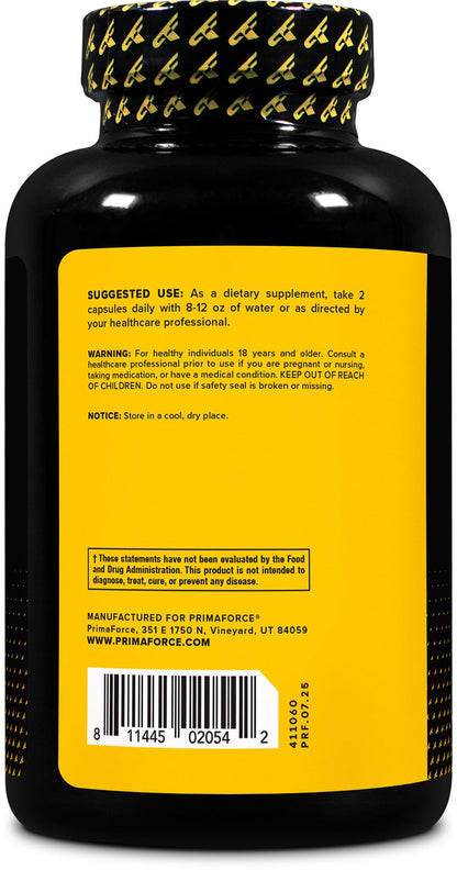 Primaforce EAA Capsules 1200mg, 180 Capsules, 90 Servings - Essential Amino Acids - Non-GMO, Gluten Free & Vegitarian Friendly PrimaforceBuy Supplements Australia